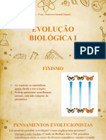 Evolução Biológica 9º Ano