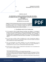 Comisión de Transito Sentencia A Favor - Tiempo