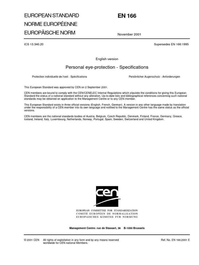 En 166 | PDF | Fracture | Optical Filter