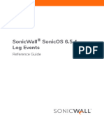 Sonicos 6 5 4 Log Events Reference Guide