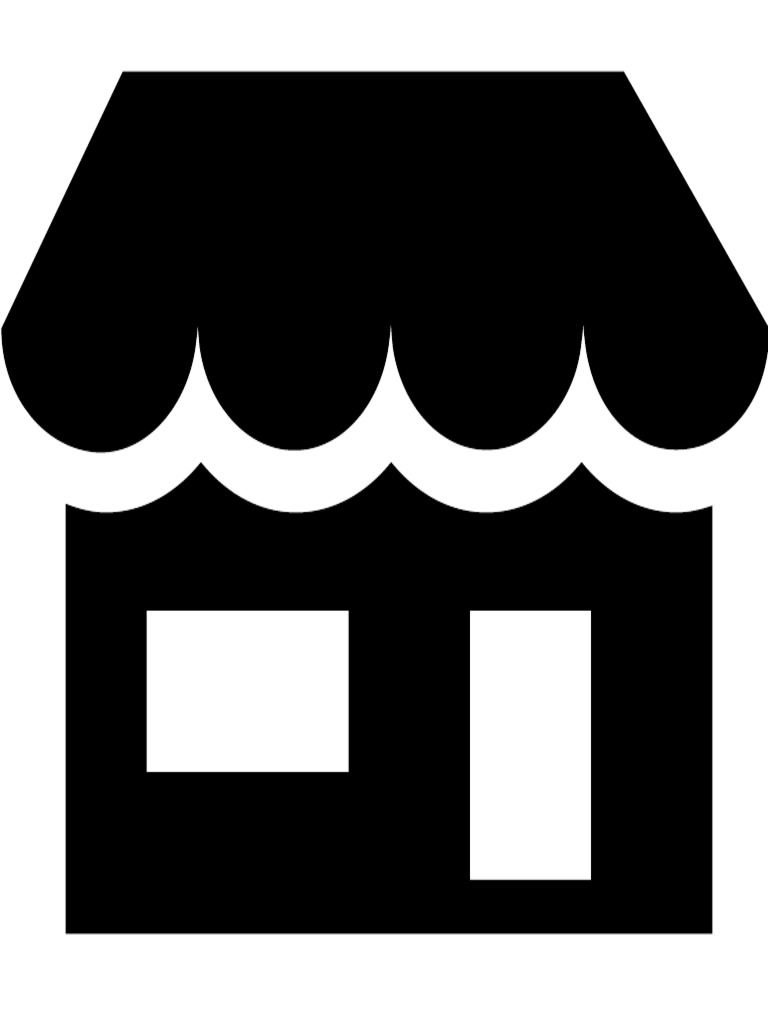 Free Store Icon Png Vector | PDF