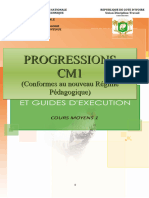 Progressions CM1