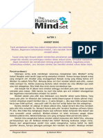 PB Materi 2021 3 Mindset Bisnis