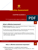 ASSESSMENT - Chap 2 .Lesson 4.affective Assessment 1
