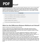 What Is Multicast