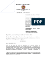 C-197-2023 Disminución Cotizacion Pension Mujer