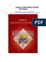 Macroeconomics 10th Edition Parkin Test Bank