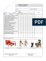 Check List PT-A Polipasto