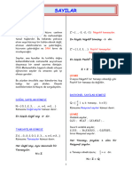 Tyt Matematik Sayilar Ders Notlari Test Sorulari Ve Cevaplari