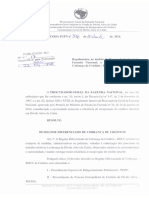 Portaria PGFN No 396 de 20 de Abril de 2016