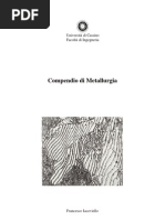 Compendio di Metallurgia