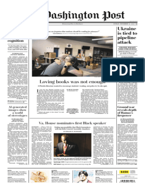 The Washington Post - Year 146 Issue 53667 (12 Nov 2023), PDF, Republican  Party (United States)