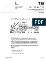 Volvo - Oil and Service Scheduale