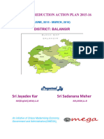 Migration Rducton Plan PDF, Balangir