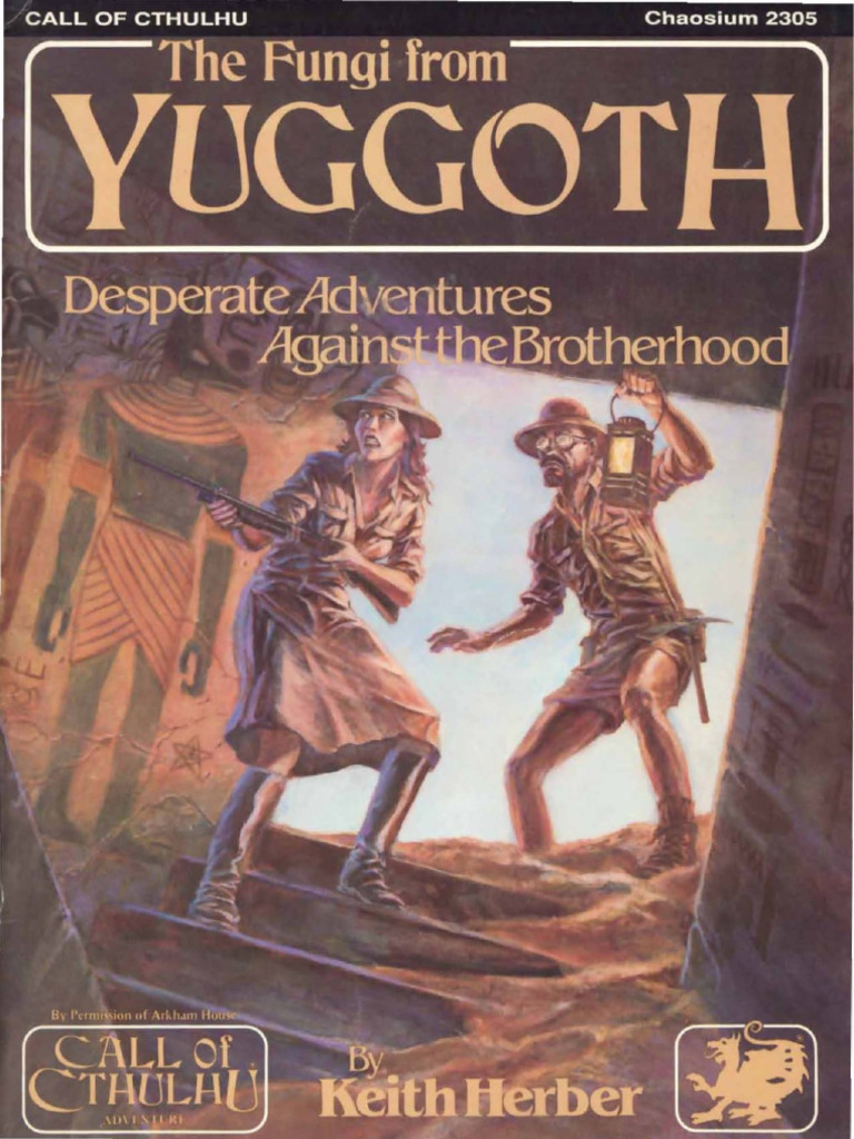 Call of Cthulhu - The Fungi From Yuggoth Rus | PDF