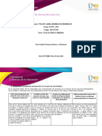 Formato 2 - Tarea 3 - Informe de Observación Parte Uno.