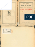 Unamuno, Miguel de - Abel Sánchez Una Historia de Pasión (1928 ORIGINAL)