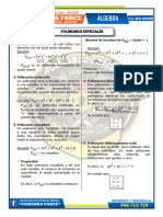 Algebra - Polinomios Especiales