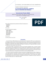 Accord Du 27 Juin 2023 Relatif A La Securisation Des Parcours Professionnels Des Acteurs Du Dialogue Social