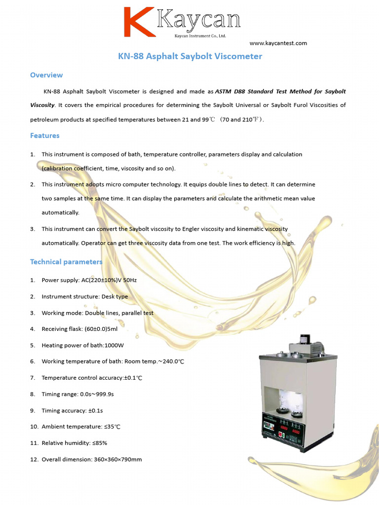 KN88 Asphalt Saybolt PDF