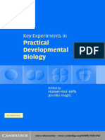 Mari-Beffa M., Knight J., Key Experiments in Practical Developmental Biology (2005)