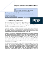 TDR Recrutement Enquêteur - Docx