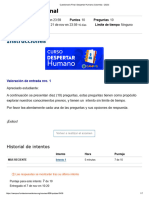 Cuestionario Final - Despertar Humano (Colombia - 2023)