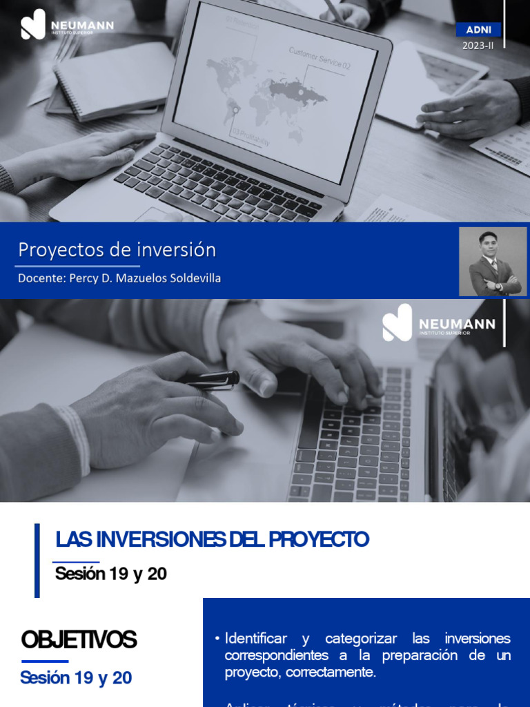 Sesión 19 - 20 Las Inversiones Del Proyecto | PDF | Capital de trabajo ...