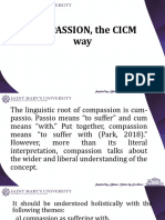 COMPASSION The CICM Way 1