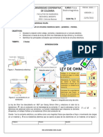 GUIA 3 - Ley de Ohm