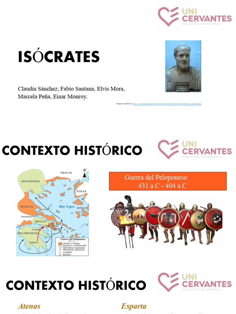 Isocrates Presentacion | PDF | Retórica | Mundo grecorromano