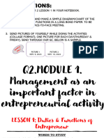 Q2 LESSON 1 Management Functions