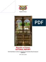 Yemen National Report September 2016