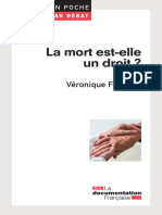 Véronique Fournier - La Mort Est-Elle Un Droit-La Documentation Française (2016)