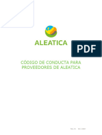 Código de Conducta para Proveedores de ALEATICA (6166)