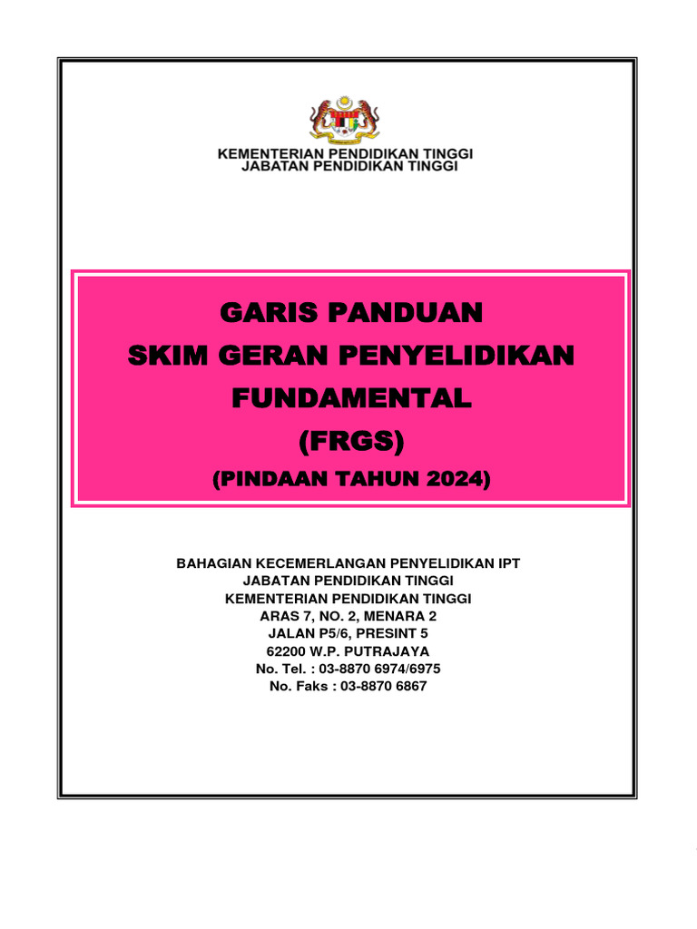 Garis Panduan Frgs Pindaan Tahun 2024 PDF