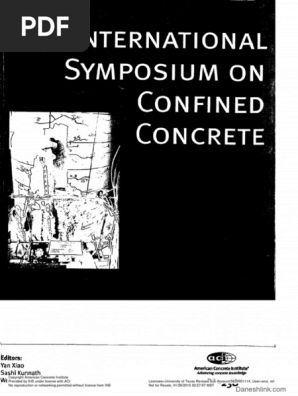 Aci sp-238-2006 | PDF | Ductility | Strength Of Materials
