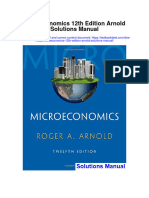 Microeconomics 12th Edition Arnold Solutions Manual