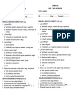 Examen Iperc y Mapa de Riesgos