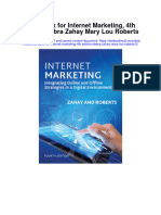 Test Bank For Internet Marketing 4th Edition Debra Zahay Mary Lou Roberts 2