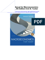 Solution Manual For Macroeconomics For Today 9th Edition Irvin B Tucker