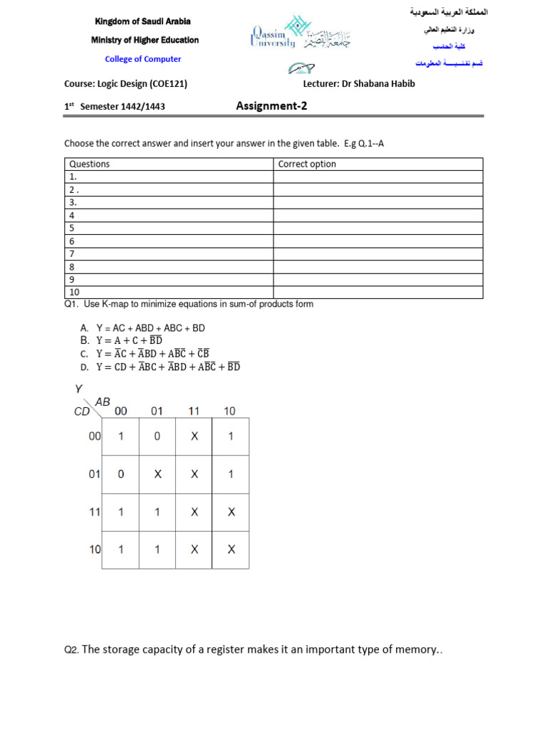 Assignment 202021 BB | PDF | Logic Synthesis | Computer Programming