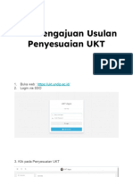 Alur Pengajuan Usulan Penyesuaian UKT