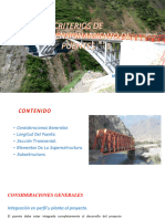 Criterios de Predimensionamiento de Puentes