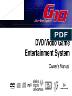 DVD/Video Game Entertainment System: Owner's Manual