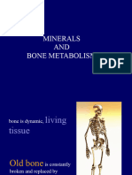 Minerals - Bone Metabolism