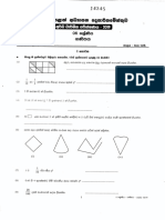 2019 Grade 06 Mathematics Second Term Test Paper With Answer Southern Province
