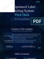 Multiprotocol Label Switching System Pitch Deck by Slidesgo