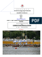 IDBF Competition Regulations and Rules of Racing