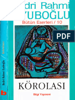 Bedri Rahmi Eyuboğlu - Bütün Eserleri 10 - Körolası - Bilgi Yay-1997-Cs